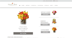 Desktop Screenshot of passionfloralboutique.net