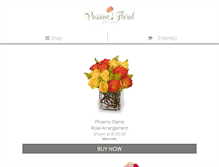 Tablet Screenshot of passionfloralboutique.net